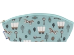 Pencil case bleu western