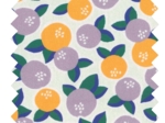 1 m fabric coupon ex2303 citrus pop lilac