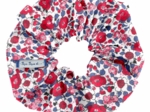 Scrunchie rouge corolle