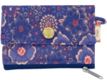 zipper pouch card purse lavandula