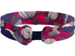 Jersey knit baby headband fuchsia poppy