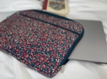 15 inch laptop sleeve camelias rubis