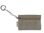 Keyring  wallet golden linen