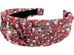 Large Crossed Headband tapis rouge