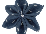 Star flower 4 hairslide silver straw jeans
