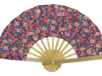 Hand-held fan hippie fleurie
