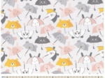 Cotton fabric animal umbrellas