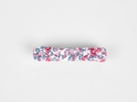 Plait hair slide rose grenadine