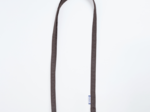 Length removable strap  chocolate denim