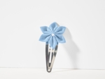 Star flower hairclip oxford blue
