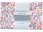 1 m fabric coupon comptine enchantée rose