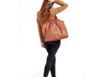 Pleated tote bag - Medium size géotigre