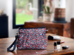 Pleated clutch bag romance fleurie