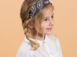 Large Crossed Headband bleudana