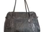 Bowling bag  silver gray