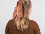 Short tail scrunchie géotigre