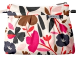 Mini Pleated clutch bag champ floral