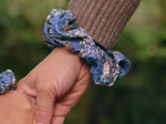 Scrunchie monet lilas