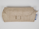 Glasses case golden linen