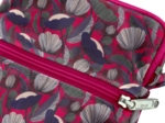 Quilted phone pocket fuchsia poppy