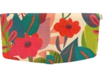 Flap of shoulder bag fleurs des iles