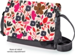 Square flap of saddle bag  champ floral