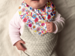 bandana bib tutti fleuri
