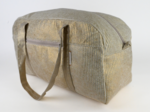 Weekend bag  golden linen