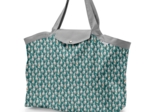 Tote bag with a zip bunny