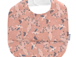 Coated fabric bib oiseau bandana