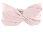 Jersey Crossed Headband Child powder pink
