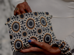 Coton clutch bag attrape soleil