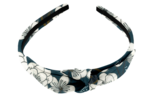 bow headband paradis bleu