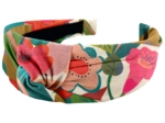 Large Crossed Headband fleurs des iles