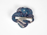 Flower petal hair slide small  parade royale
