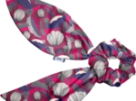 Short tail scrunchie fuchsia poppy