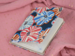 Passport cover anémones rayées