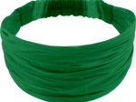 Headscarf headband- child size bright green