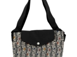 Tote bag with a zip mosaïka