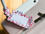 Luggage Tag rose grenadine