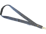 Lanyard necklace silver star jeans