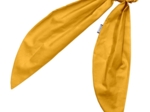 Long tail scrunchie yellow ochre