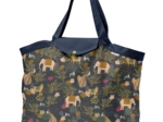 Tote bag with a zip eden indien