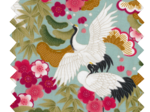 Cotton fabric ibis