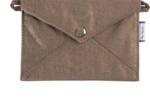 Little envelope clutch copper linen