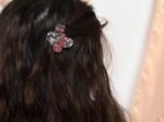 Butterfly hair clip jardin d'aurore