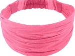 Headscarf headband- child size glittery pink