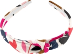 bow headband champ floral