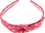 bow headband feuillage or rose