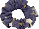 Mini Scrunchie pensées marines